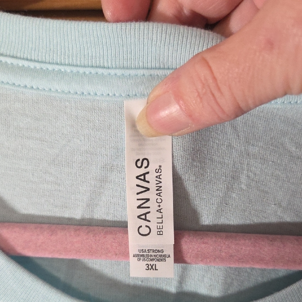 Light Blue Graphic T-Shirt - Picture 4 of 5